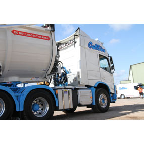 Commercial Vehicle Hydraulics supplier of choice for Collins Earthworks Seven new Volvo FMX & FH tractor units