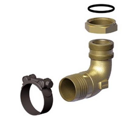 GOLD elbow fittings 90 Degree